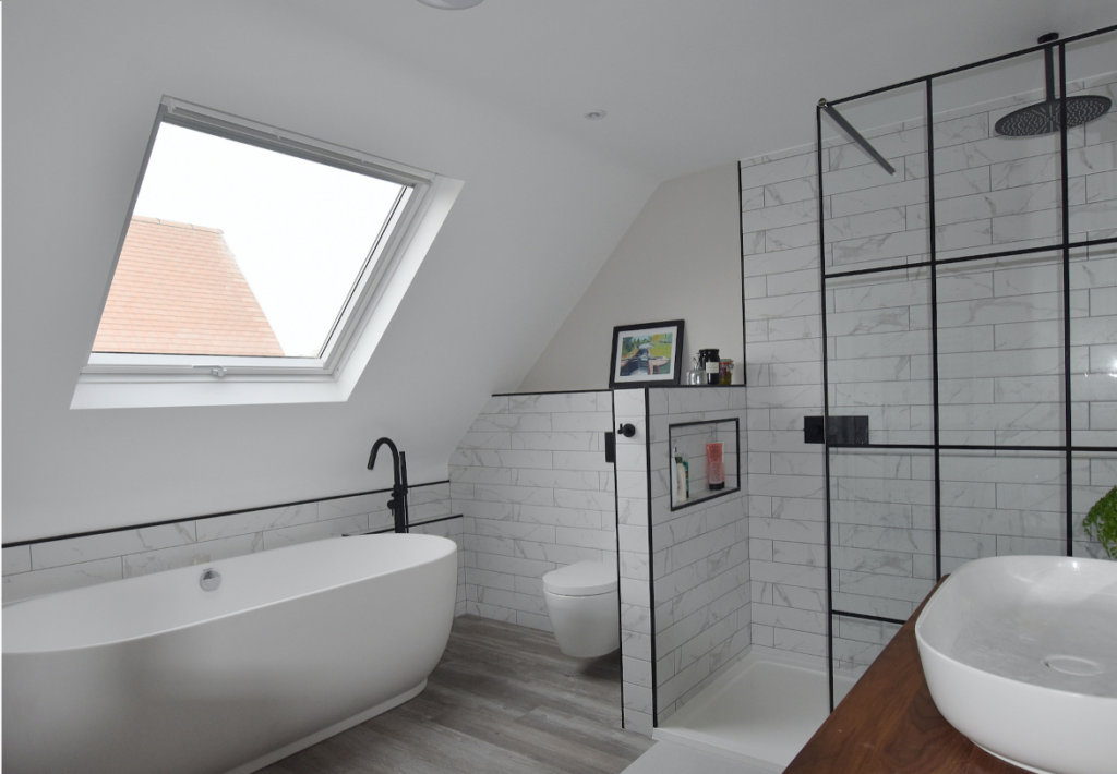 Bathroom loft conversion