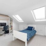 interior of dormer loft conversion in a conservation area